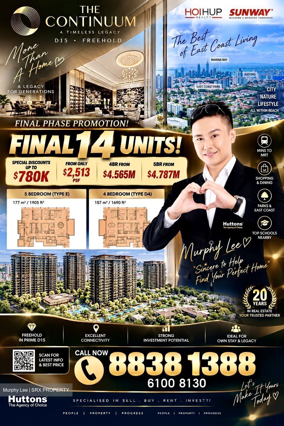 The Continuum (D15), Apartment #617486881